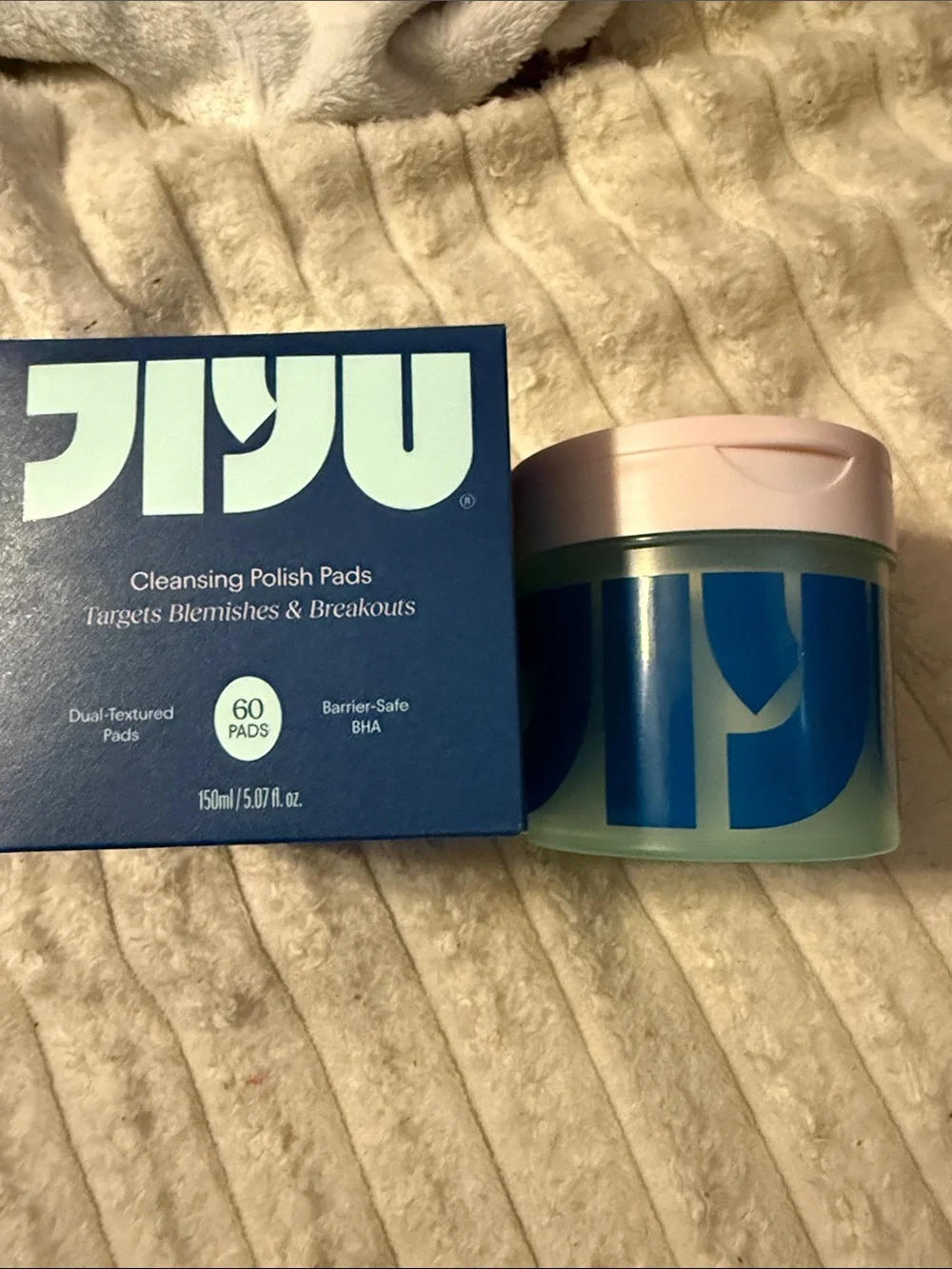 Cleansing Polish Pads - Pink & Teal (60 Pads)